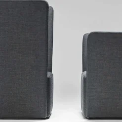 La Cividina Armchairs<Velour Gray Armchair