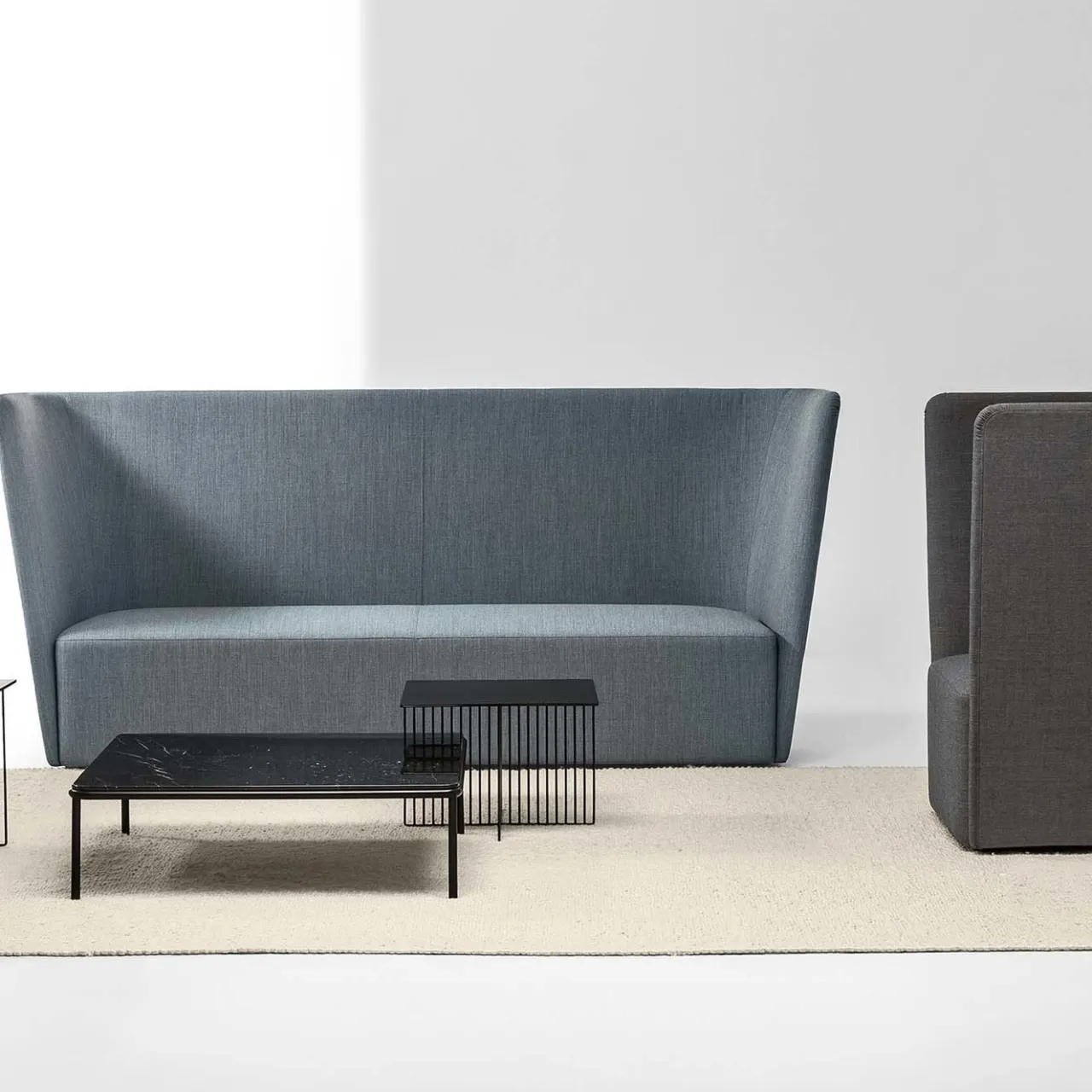 La Cividina Armchairs<Velour Gray Armchair