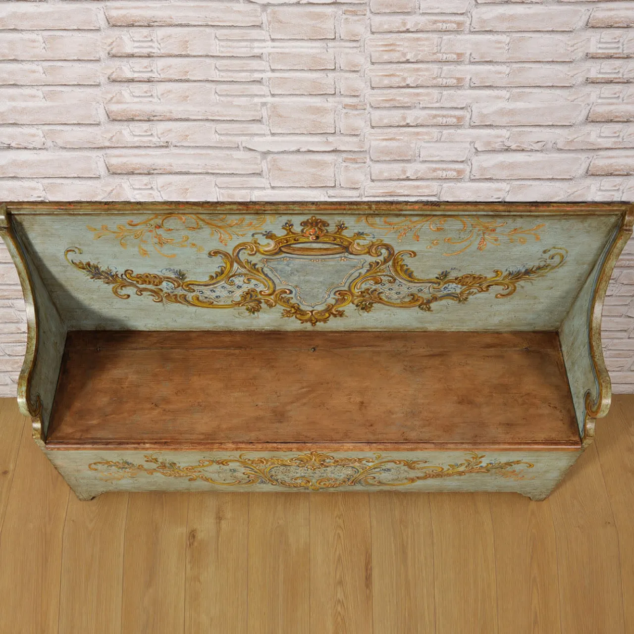Vangelista 1960 Benches<Venezia '700 Luigi XV Venetian-Baroque Storage Bench