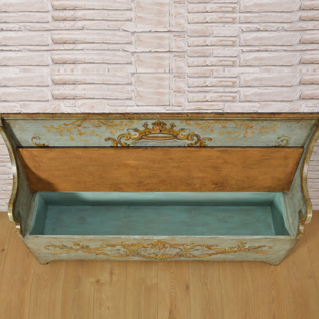 Vangelista 1960 Benches<Venezia '700 Luigi XV Venetian-Baroque Storage Bench