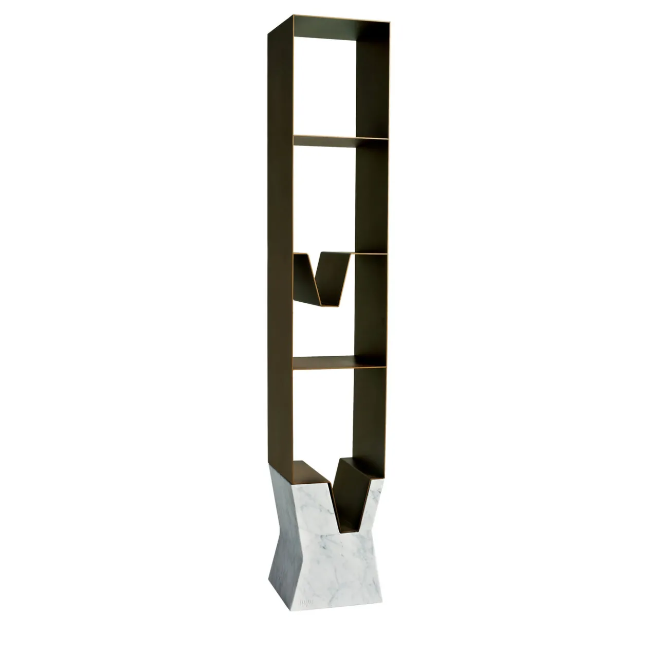 MGM Marmi e Graniti Bookcases<Venezia Bookcase by Paolo Salvadè