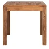 Il Giardino di Legno Outdoor Dining Tables<Venezia Square Wood Outdoor Bistro Table