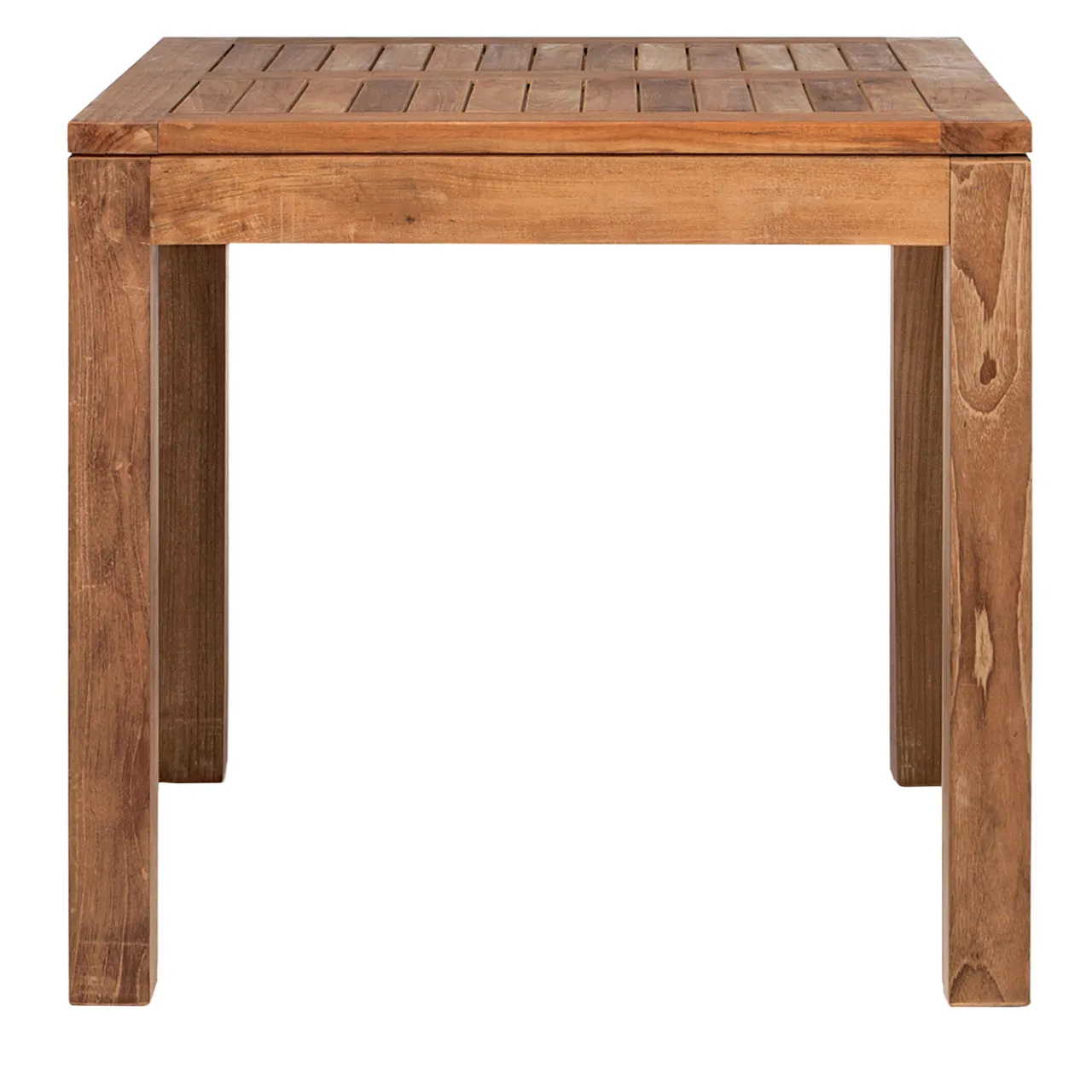 Il Giardino di Legno Outdoor Dining Tables<Venezia Square Wood Outdoor Bistro Table