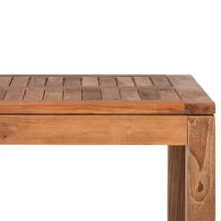 Il Giardino di Legno Outdoor Dining Tables<Venezia Square Wood Outdoor Bistro Table