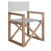 Il Giardino di Legno Outdoor Chairs & Stools<Venezia White Director's Chair