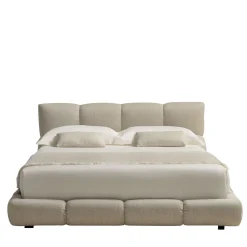 Ferri 1956 Beds<Venice 905 Beige Textile Bed