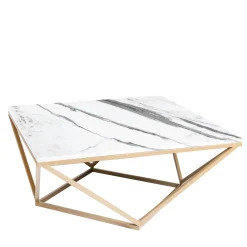 La Sartoria del Marmo by Lombardi Marmi Coffee Tables<Ventotene Carrara Coffee Table