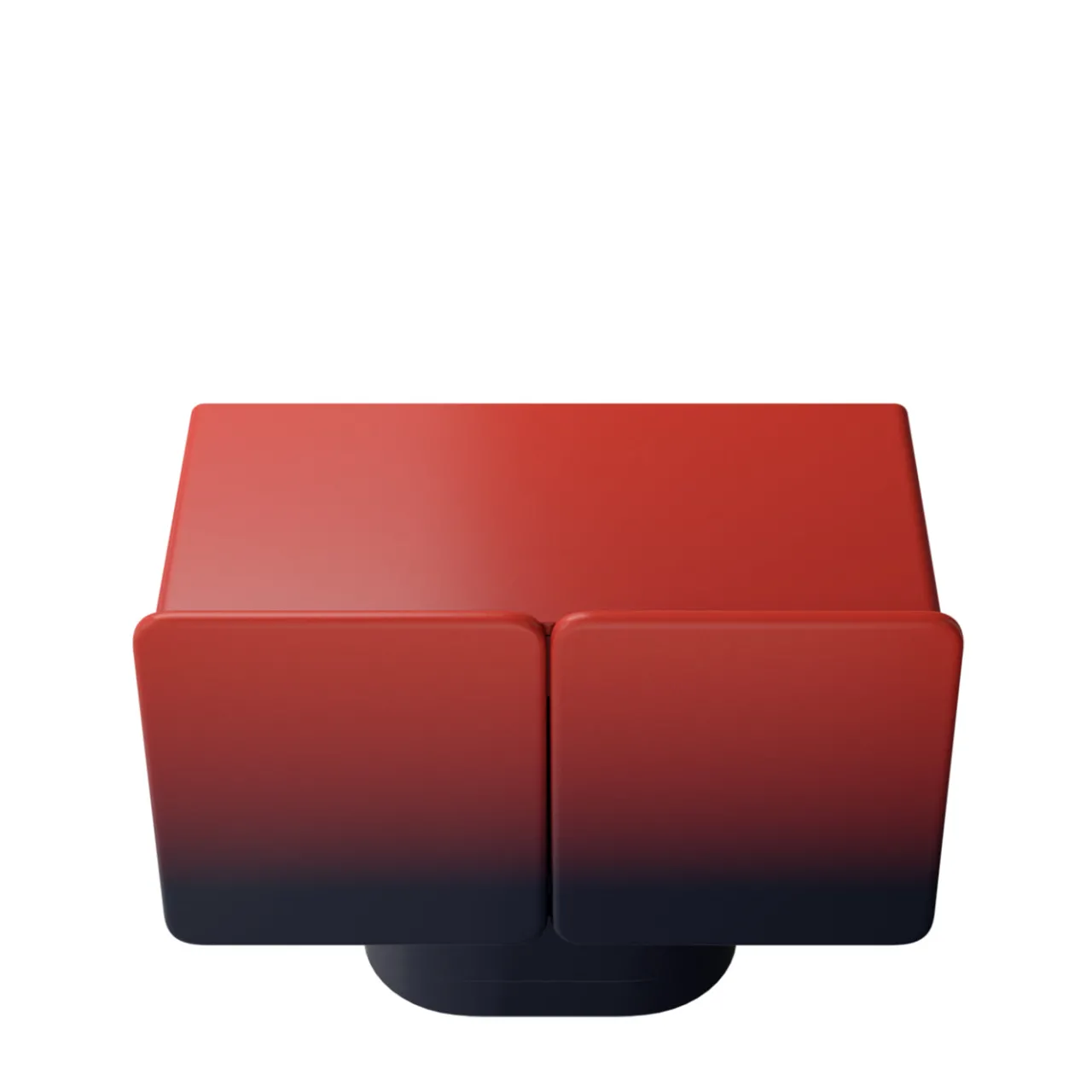 Ultramobili Sideboards Buffets<Venus 2 Gradient Red-Black Rounded Sideboard