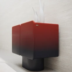 Ultramobili Sideboards Buffets<Venus 2 Gradient Red-Black Rounded Sideboard