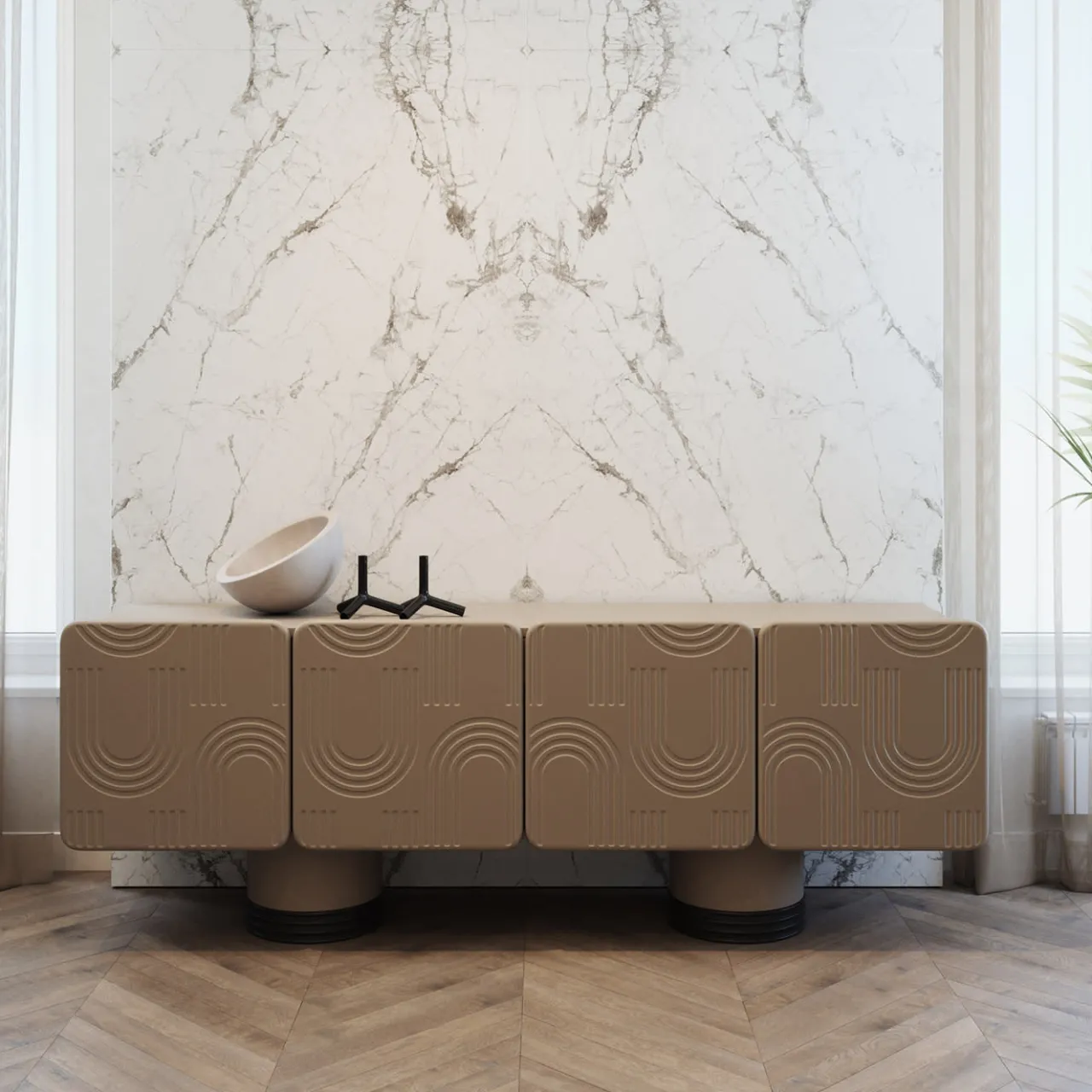 Ultramobili Sideboards Buffets<Venus G Greige Sideboard