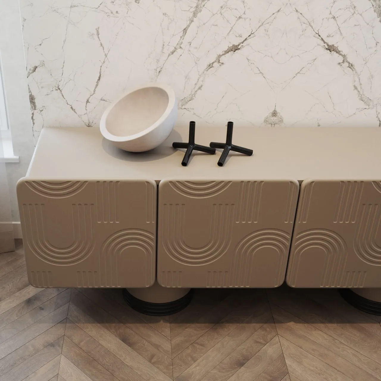Ultramobili Sideboards Buffets<Venus G Greige Sideboard