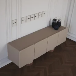 Ultramobili Sideboards Buffets<Venus Greige 4-Doors Sideboard