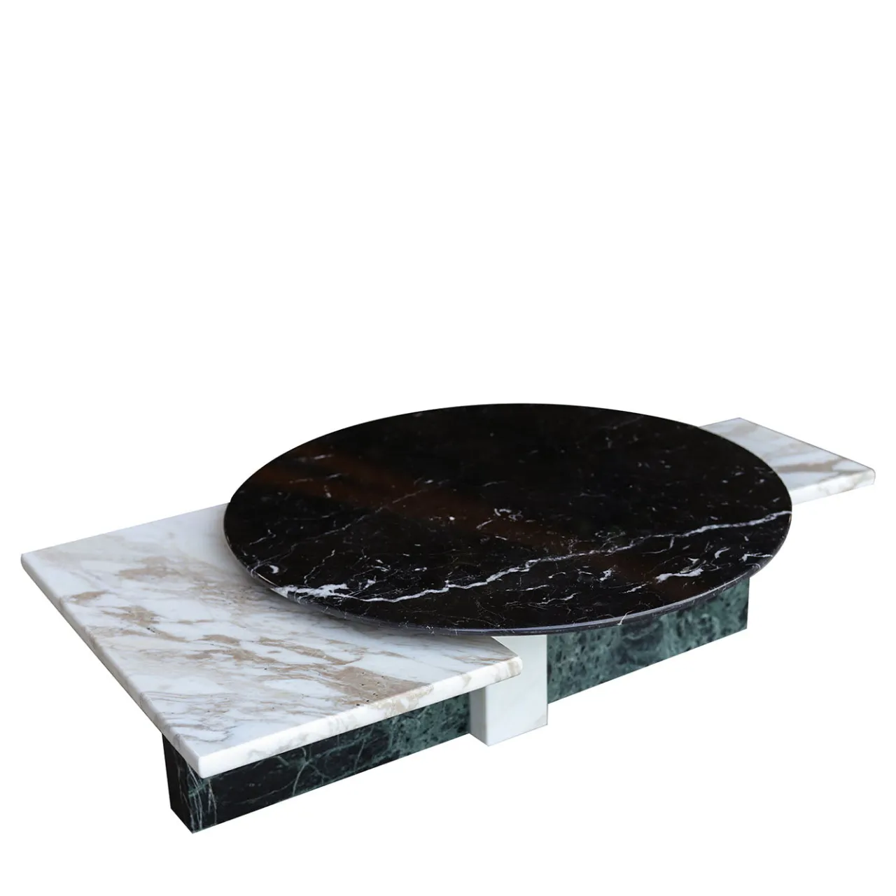 Stone Stackers Coffee Tables<Verde Alpi marble Coffee Table