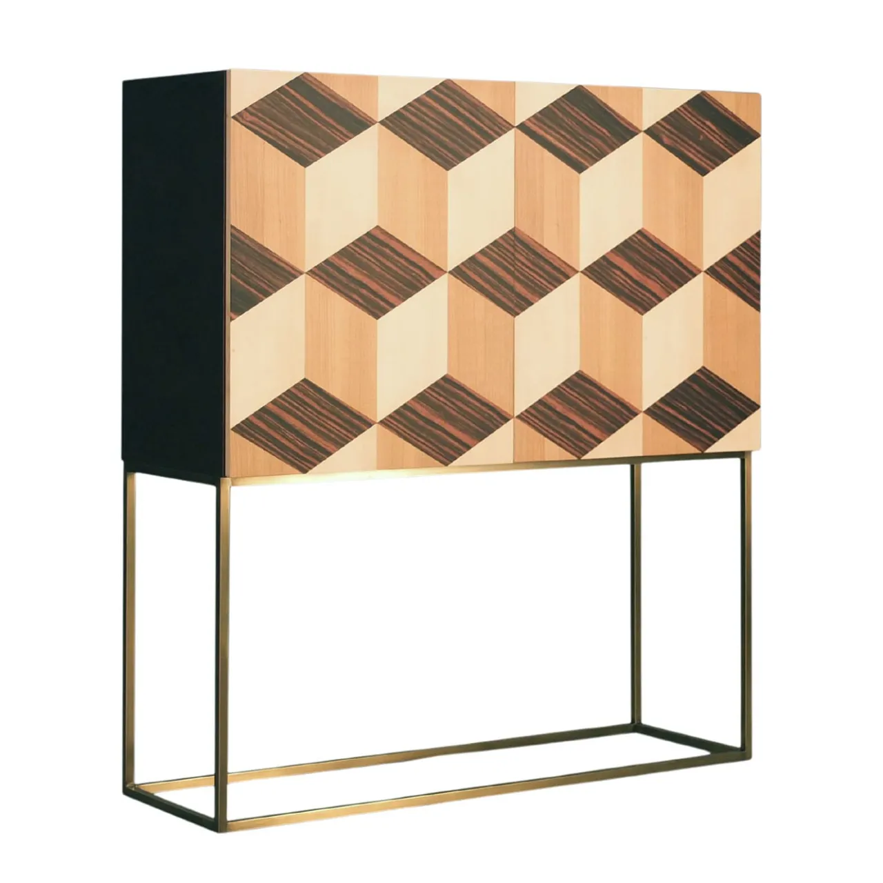 Morelato Cabinets<Veronese Cabinet With Geometric Inlays
