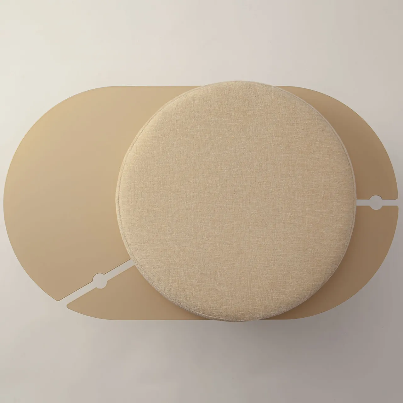 Splot Design Ottomans & Poufs<Versatile Golden & Silvery Pouf