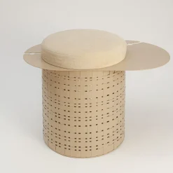 Splot Design Ottomans & Poufs<Versatile Golden & Silvery Pouf