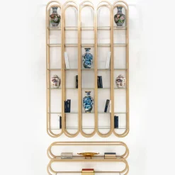 CG Capelletti Bookcases<VERTICAL METAL BOOKCASE