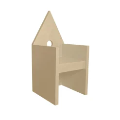 Meccani Design Lounge Chairs<Vescovina Beige Armchair by Lanfranco Benvenuti