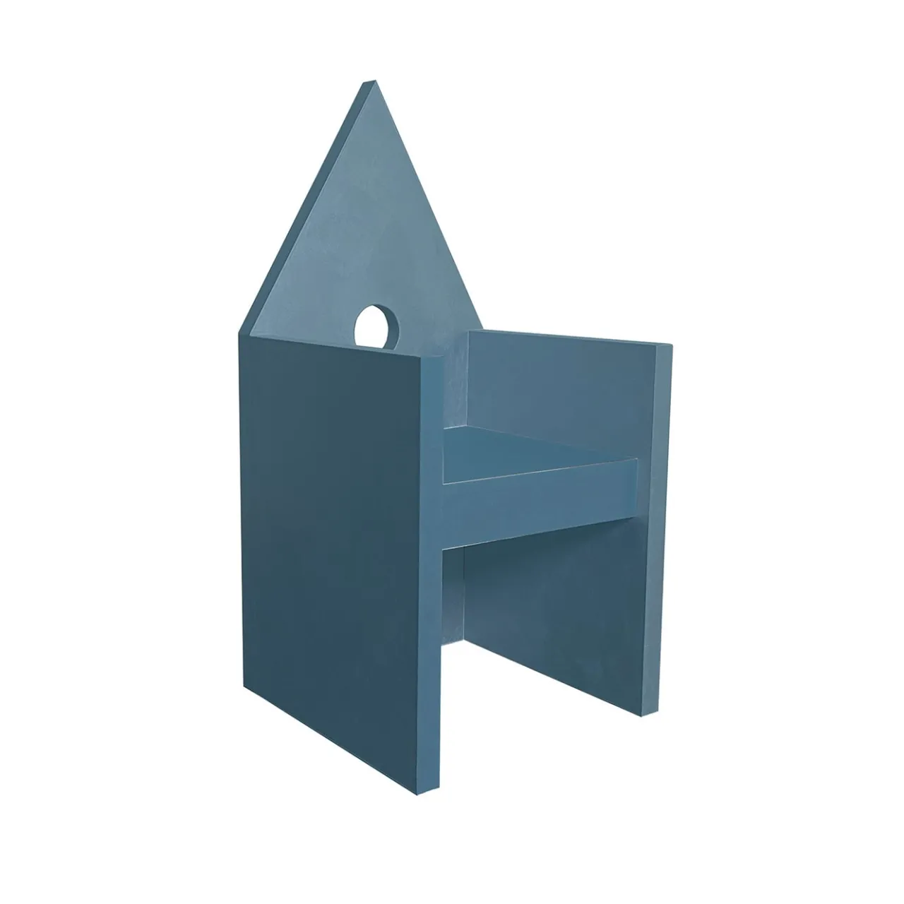 Meccani Design Lounge Chairs<Vescovina Light Blue Armchair by Lanfranco Benvenuti