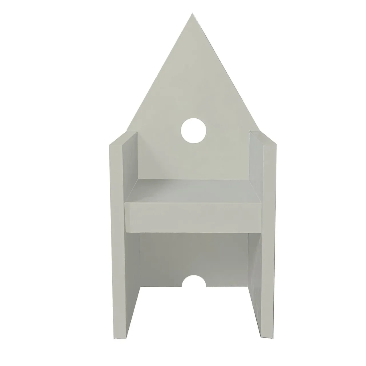 Meccani Design Lounge Chairs<Vescovina Light Gray Armchair by Lanfranco Benvenuti