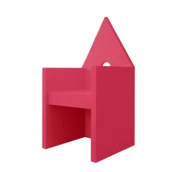Meccani Design Lounge Chairs<Vescovina Viva Magenta Chair by Lanfranco Benvenuti