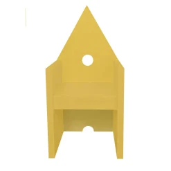 Meccani Design Lounge Chairs<Vescovina Yellow Armchair by Lanfranco Benvenuti