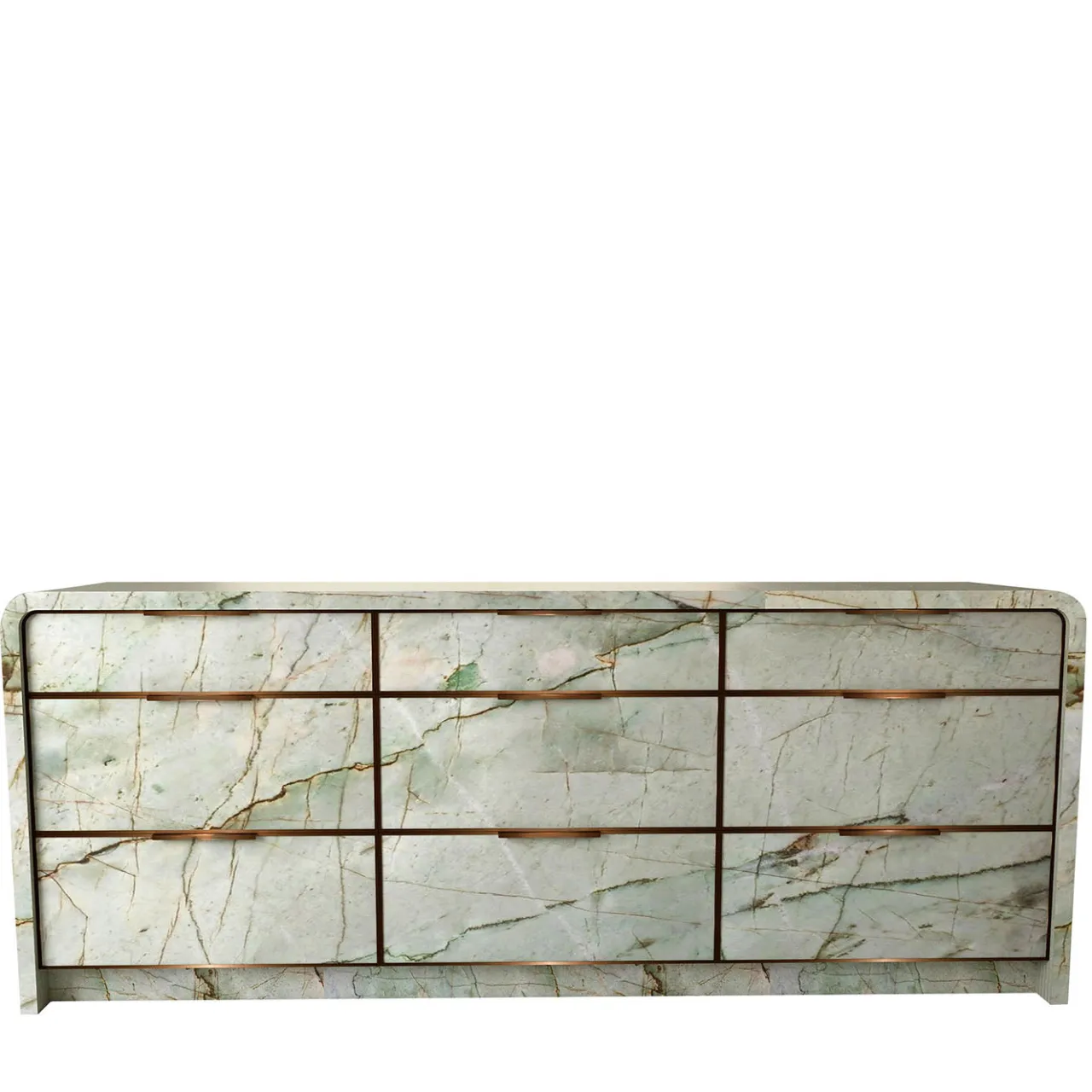 Fuda Dressers<Vespera Quarzite Sapphire Crystal Dresser by Sheree Stuart Design
