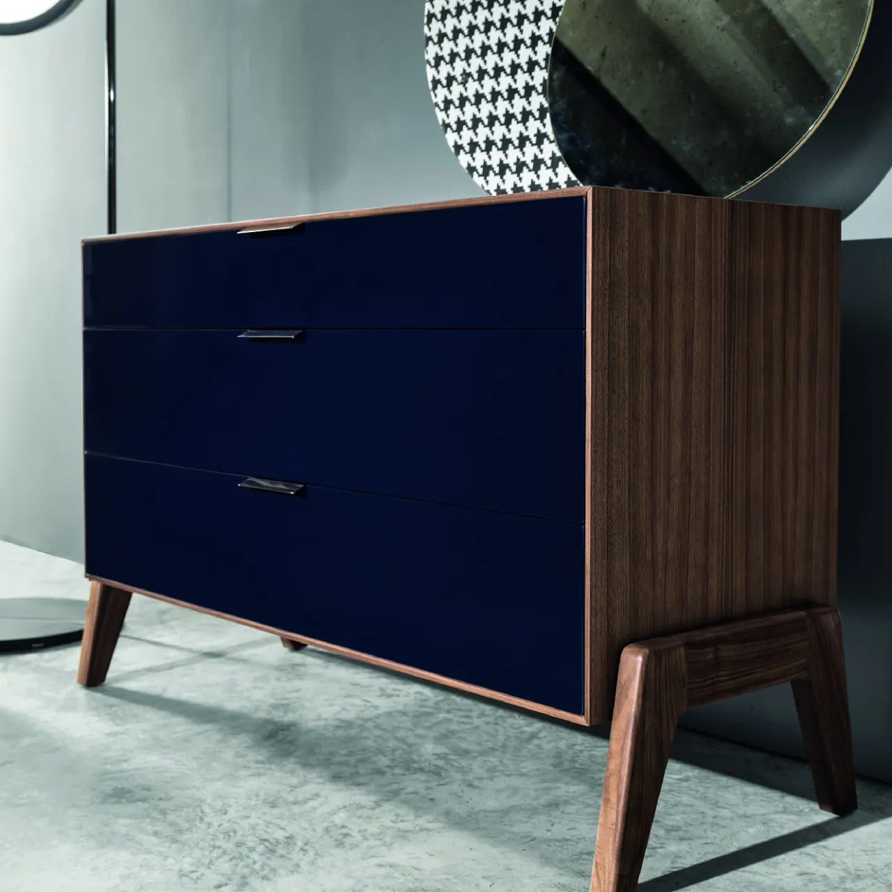 Meroni & Colzani Dressers<Via Durini Chest of Drawers