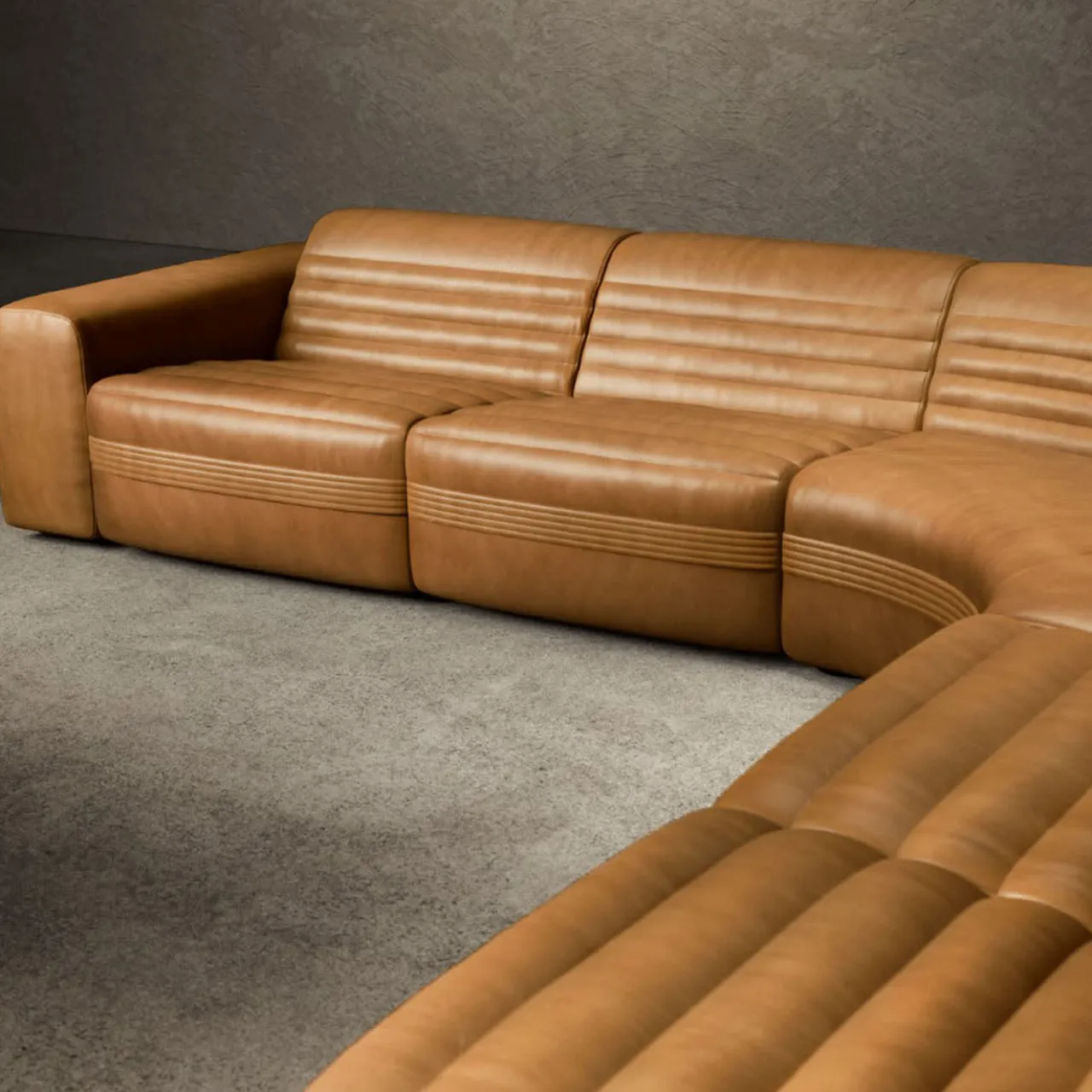 Giopagani Sofas<Vicious Modular Leather Sofa