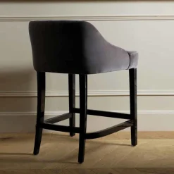 DOM Edizioni Bar Stools<Vicky Gray Bar Stool