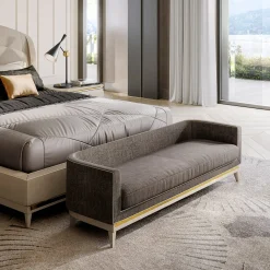 A.R. Arredamenti Benches<Victor Gray Bench