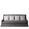 Mantellassi 1926 Sofas<Victor Gray Fabric Daybed Sofa