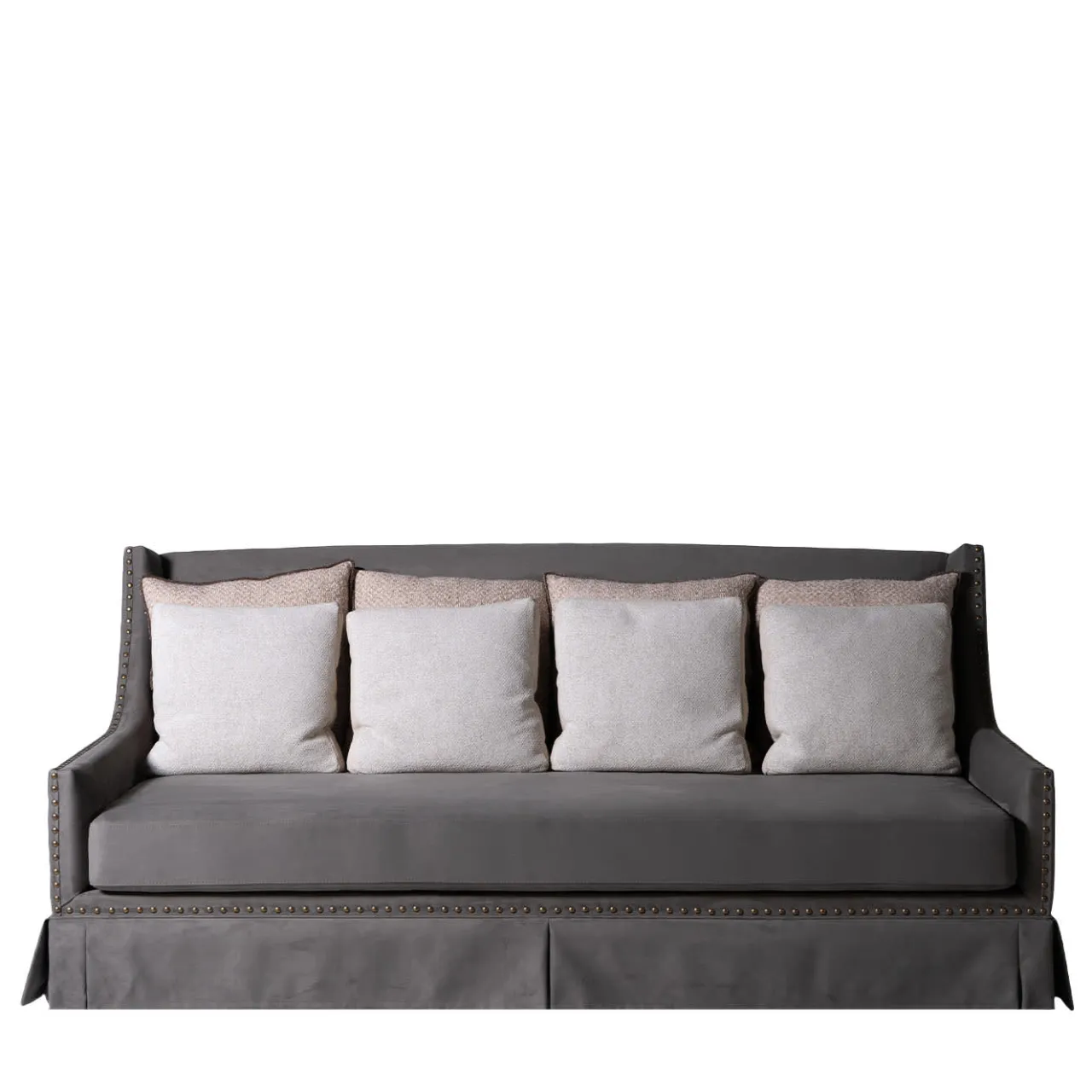 Mantellassi 1926 Sofas<Victor Gray Fabric Daybed Sofa