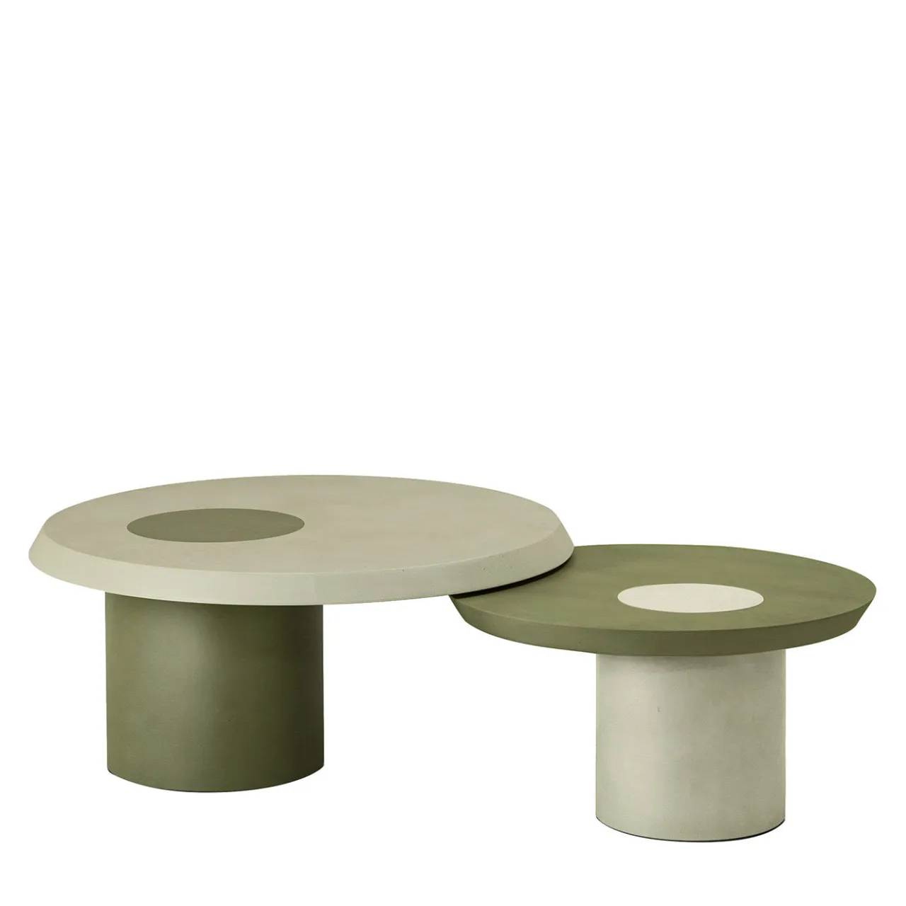 Cimento Nesting Tables<Vignole Coffee Table by Parisotto and Formenton