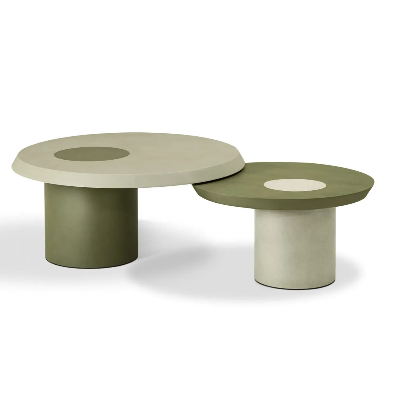 Cimento Nesting Tables<Vignole Coffee Table by Parisotto and Formenton