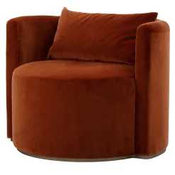 UNO Contract Armchairs<Virna Red Armchair by Ciarmoli Queda Studio