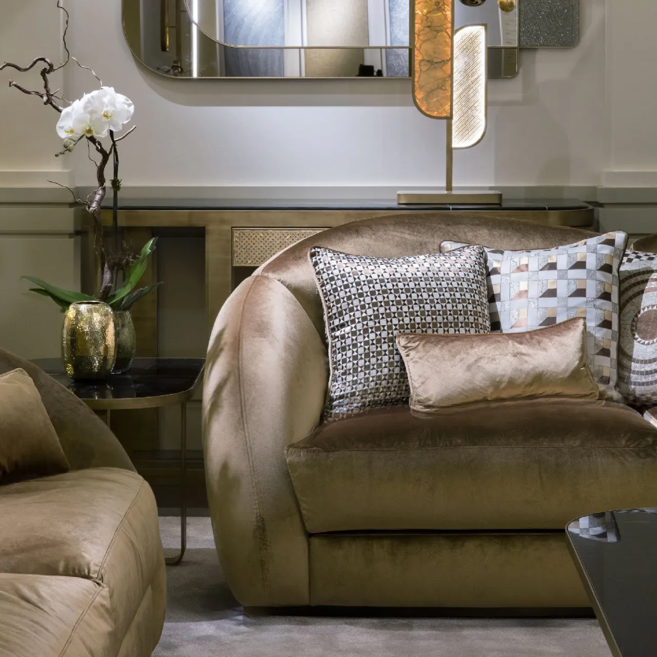 Sicis Sofas<Visconti Set of 2 Side Units