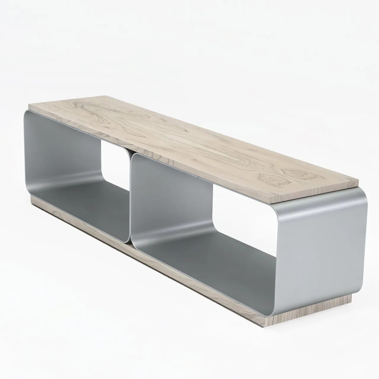 Disegnopiù Benches<Vista Olive-Wood Bench by Michael Schoeller