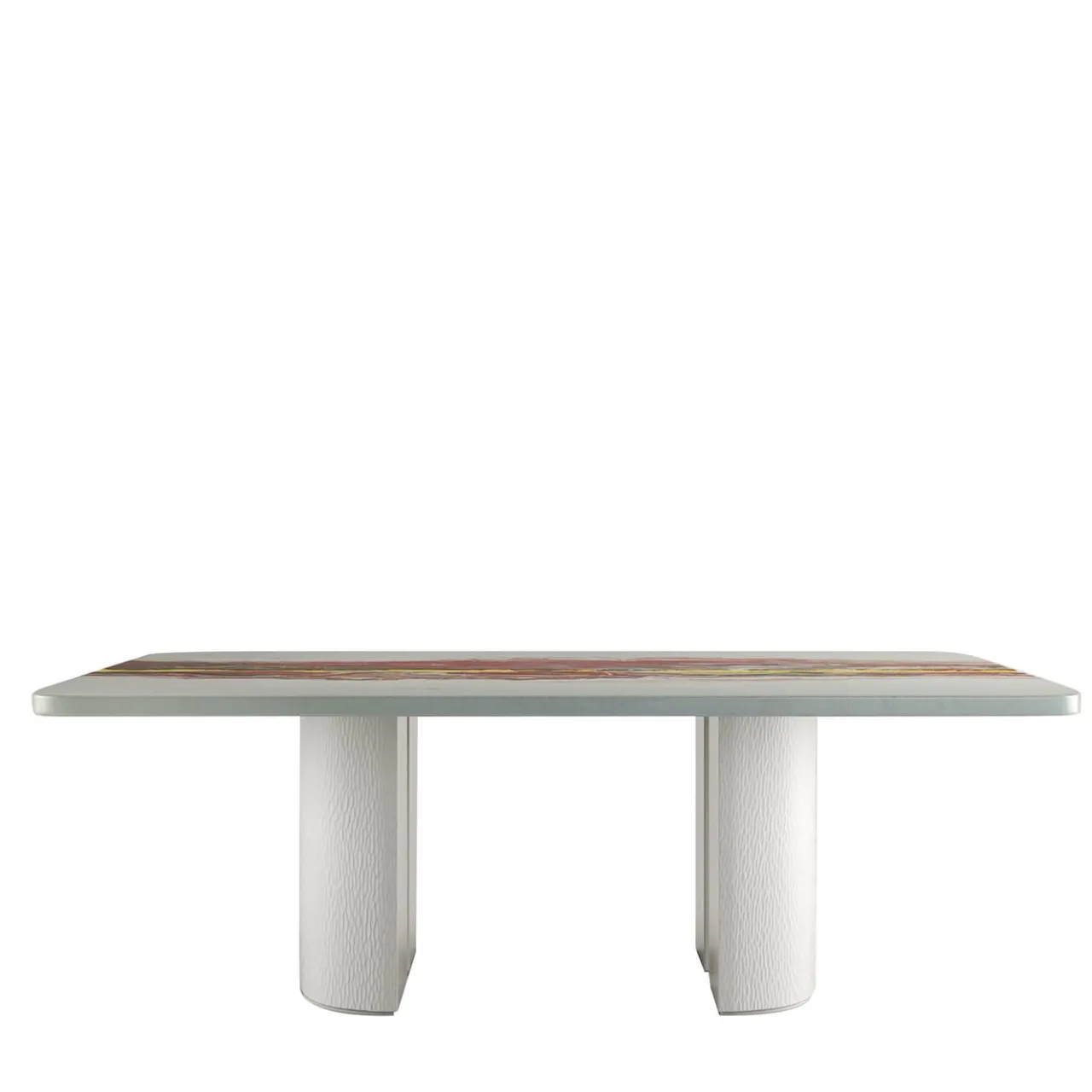 Cupioli Dining Tables<Vitae Rectangular Polychrome Wooden Dining Table