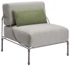 Officina Ciani Outdoor Armchairs<Vitis Lilac and Gray Armchair by Ciarmroli Queda Studio in Stainless Steel