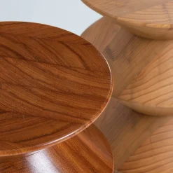 Omnibus Design Stools<Vitis Natural Wood Stool