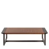 Giordano Viganò Coffee Tables<Vitruvio Mahogany Pomelè Large Coffee Table