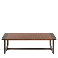 Giordano Viganò Coffee Tables<Vitruvio Mahogany Pomelè Large Coffee Table