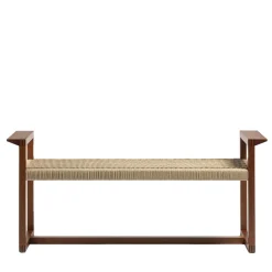 Giordano Viganò Benches<Vitruvio Solid Mahogany Bench