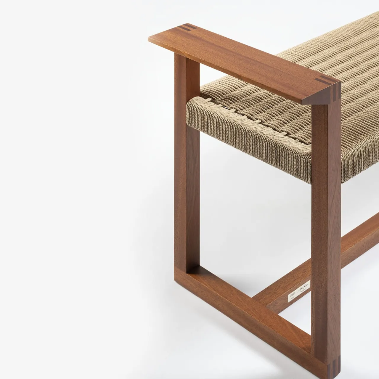 Giordano Viganò Benches<Vitruvio Solid Mahogany Bench