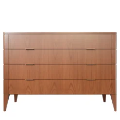 Morelato Dressers<Vittorio Cherry Wood Dresser with Brass Handles