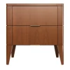Morelato Nightstands<Vittorio Cherry Wood Nightstand with 2 Drawers