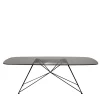 Montina Dining Tables<Volta Grey Glass Dining Table