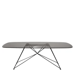 Montina Dining Tables<Volta Grey Glass Dining Table