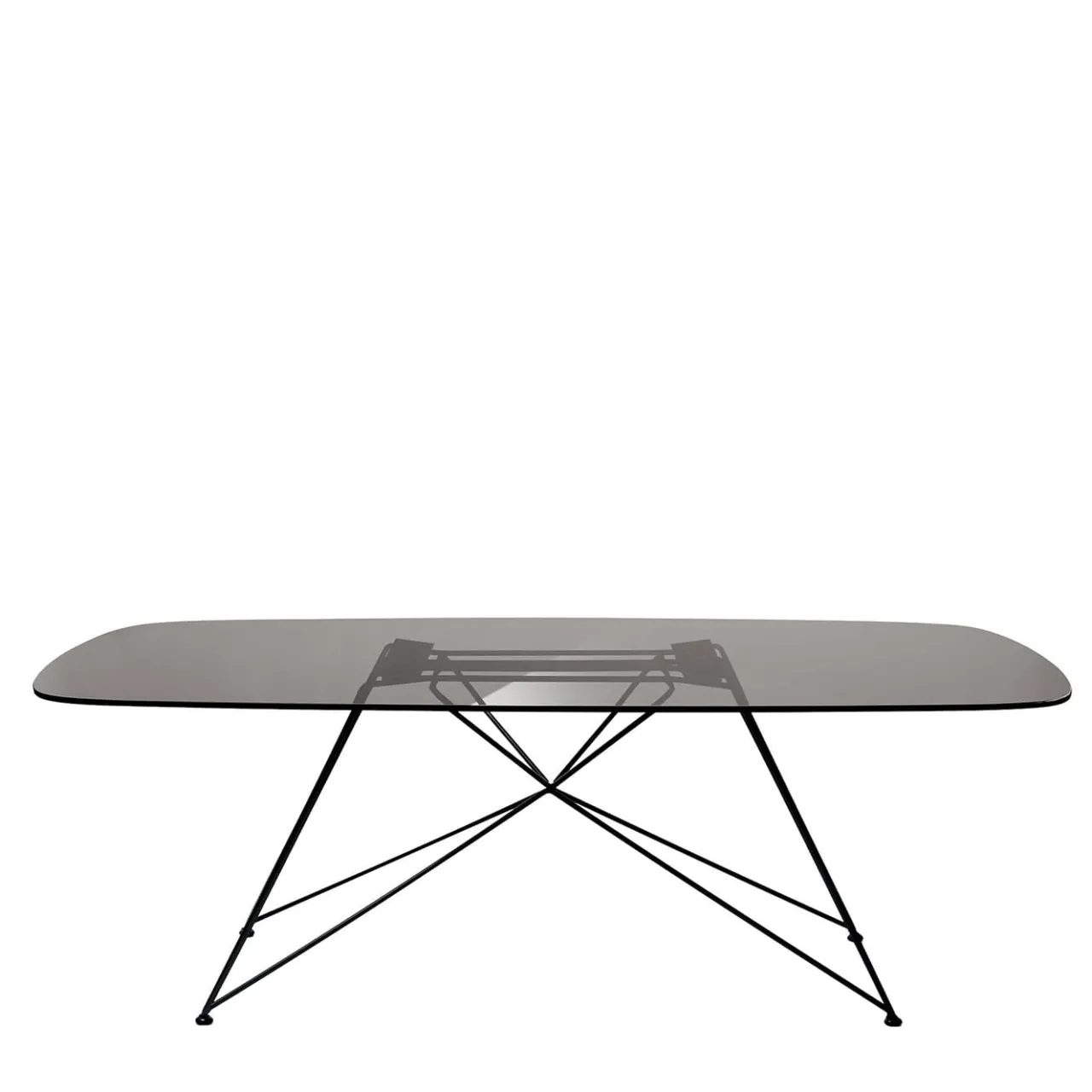 Montina Dining Tables<Volta Grey Glass Dining Table